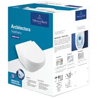 Villeroy & Boch Architectura Wand-WC mit TwistFlush[e3], 4694CL01