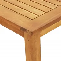 VidaXL 5-tlg. Garten-Essgruppe Massivholz Akazie