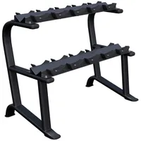 Gorilla Sports Kurzhantelablage mit 2 Ablagen EINHEITSFARBE No Size