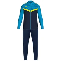 Jako Iconic Polyesteranzug 914 marine/blau/neongelb XL