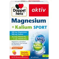 Queisser Pharma Doppelherz Magnesium + Kalium Sport 6x15 st