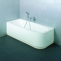 Bette Form Comfort Eckeinbau Rechteckbadewanne 75 x 170 cm