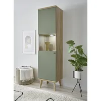INOSIGN Vitrine Alva - Evoke Eiche / salbei),