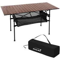 Hauki Campingtisch Braun, 118 x 55 x 64,5 cm,