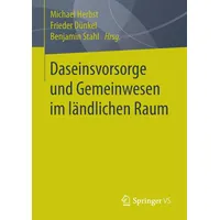 Av Akademikerverlag Daseinsvorsorge und Gemeinwesen im ländlichen Raum