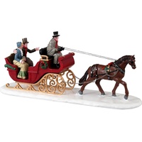 Lemax Kutsche Mit Pferd - Scenic Sleigh Ride