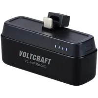 VOLTCRAFT VC-PBP3040PD Powerbank 4500 mAh USB PD Li-Ion Schwarz