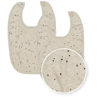 Meyco Lätzchen Baby Rib Mini Spot - 2er pack