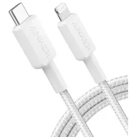 Anker 322 USB-C auf Lightning Kabel 180cm geflochten weiß