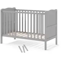 VitaliSpa Babybett Tobi Grau, 60x120 cm, Model 36198 -