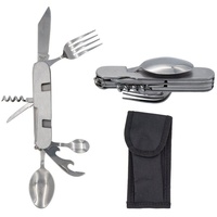 TSB Werk Besteck-Set Campingbesteck Camping Outdoor Essbesteck 7 in