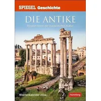 Harenberg SPIEGEL GESCHICHTE Die Antike Wochen-Kulturkalender 2024. SPIEGEL-Kalender für