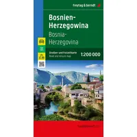 Freytag-Berndt und ARTARIA Bosnien-Herzegowina, Straßen- und Freizeitkarte 1:200.000, freytag
