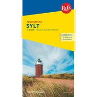 Mairdumont Falk Touristplan Sylt 1:40.000