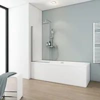 Schulte Duschwand 1-teilig schwenkbar - 70 x 120 cm,