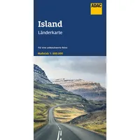 Mairdumont ADAC Länderkarte Island 1:600.000