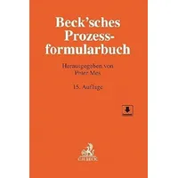 C.H. Beck Verlag Beck'sches Prozessformularbuch