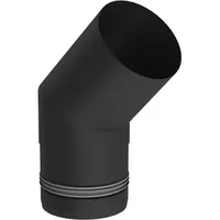 Jeremias Winkel 45° Edelstahl schwarz ø 100 mm