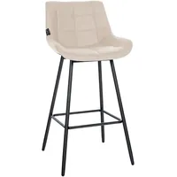 CLP Barhocker Weston creme Kunstleder