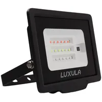 LUXULA RGB LED-Fluter, 10 W, IP65, mit Fernbedienung
