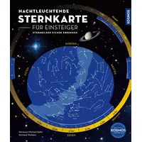 Kosmos Nachtleuchtende Sternkarte für Einsteiger