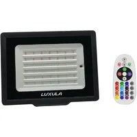 LUXULA RGB LED-Fluter LX400184, 100W, IP65, mit Fernbedienung