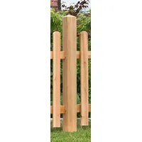 BM Massivholz BM Serie TYP 194 Zaunpfosten, vierkant 90