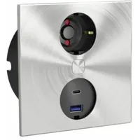 Bachmann GmbH Duplex E Doppel USB A+C mit Schukosteckdose,