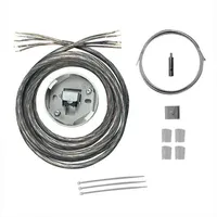 LTS Licht & Leuchten Drahtseil-Set 1-fach