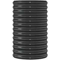VidaXL Hochbeet Pulverbeschichteter Stahl 114x40x68 cm Anthrazit