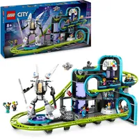 LEGO City 60421 Achterbahn mit Roboter-Mech
