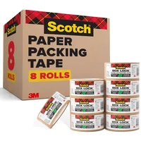 Scotch Box Lock Papier - Verpackungsband, 1 Rolle, 48