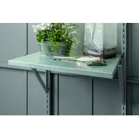 Wolff Finnhaus Regalhalter-Set lang (2 Stück) für Gerätehaus Fascinato