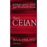 Suhrkamp »etwas ganz und gar Persönliches«, von Paul Celan