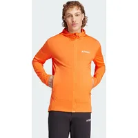 Adidas Terrex Xperior Light Hooded Fleecejacke Semi Impact Orange