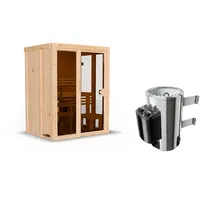 Karibu Sauna Irava 1 - 68 mm Systemsauna -