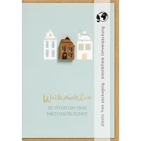 Perleberg 3 Stück Perleberg Weihnachtskarte Moments Collection Kork 4027421713902