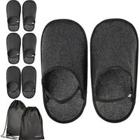 Onvaya ONVAYA® Handwerkerpantoffeln | Filzpantoffeln 4er-Set XL & XXL