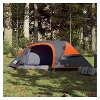 VidaXL Kuppel-Campingzelt 1 Person Orange Wasserdicht