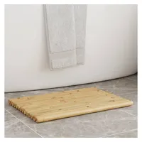 VidaXL Badematten 2 Stk. 50x35 cm Bambus