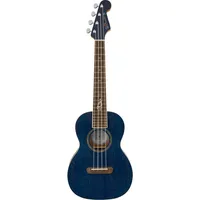Fender Dhani Harrison Ukulele Sapphire Blue Transparent