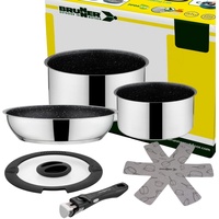 Brunner Camping Kochgeschirr Topfset | Edelstahl | ACADEMY ø20cm