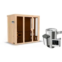 Karibu Sauna Irava 2 - 68 mm Systemsauna -