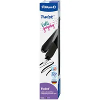 Pelikan Twist Calligraphy Füller für Rechts- und Linkshänder, Black