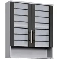 Schildmeyer Hängeschrank SCHILDMEYER "Nikosia", grau (silberfarben, anthrazit), B:60cm H:70,5cm