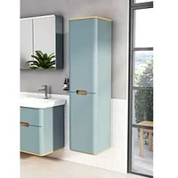 Vitra Sento Hochschrank 65910 40x35x157,5cm, Türanschlag links, fjordgrün matt,