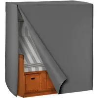 Tectake Schutzhülle für Strandkorb 120 x 80 x 145