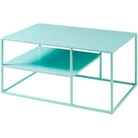 [en.casa] Couchtisch Solund 90x60x45 cm Mintblau