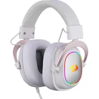 Redragon Słuchawki H510 Zeus-X RGB Białe (H510W-RGB) (Kabelgebunden), Gaming