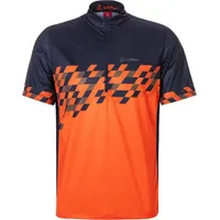 Löffler HR. Bike-Shirt Orange, Blau, 50